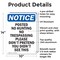 Signmission Posted No Hunting No Trespassing OSHA Notice Sign, Aluminum, 10in W x 14in L, 2PK OS-2PACK-NS-A-1014-V-17721 - alternate 4